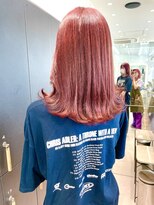 ロンドシエル 横浜(Lond ciel)&nbsp;ブリーチなしダブルカラー/レッドブラウン/暖色カラー