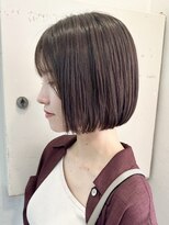 ヒビヲ(HIBIO)&nbsp;ショートボブぱつっとボブオージュアトリートメントケアブリーチ