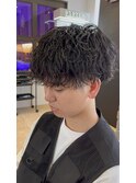 波巻きスパイラルパーマ