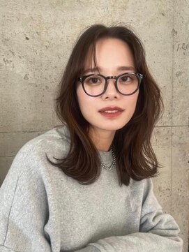 ノイ(noi) 【noi】 ミディアム レイヤーカット くびれヘア