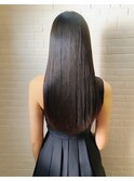 うる艶ストレートロング★髪質改善トリートメント