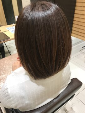 アニュー 北浦和店(ANEW) 《髪質改善》ボブでもサラサラの髪に♪