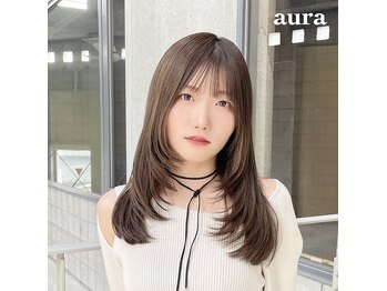 hair salon　aura 【アウラ】