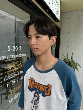 ザスーツブラザーズ(THE SUITS BROTHERS) MEN'S HAIRウルフカルマパーマベリーショートイージーパーマ