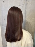 ピンクブラウン×髪質改善