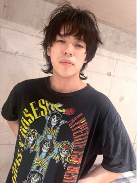 ライラ(Lyla) guest hair スパイラルマッシュウルフ　下北沢　メンズパーマ