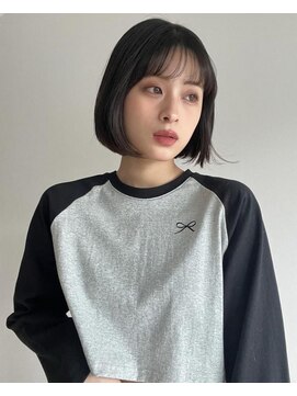 ナループロア ルームー(Nalu pu loa ROOMOO) ゆるまきタッセルカット/タッセルカット/タンバルモリ/韓国ボブ