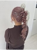 ポニー編みおろし♪