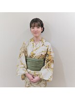 横濱ハイカラ美容院(haikara美容院) 浴衣着付けとヘアセット