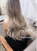 ホワイトベージュ▼miho088