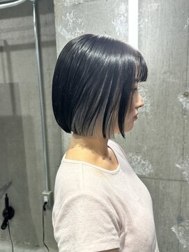 ラック(LUCK) ボブ/シルバーグレー/インナーカラー/ミニボブ/船橋