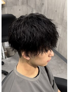 ビカムメンズヘアー 栄店(become men's hair) アイロンセット風パーマ