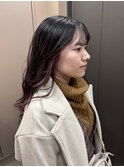 くすみピンク/インナーカラー/デザインカラー/ブリーチ