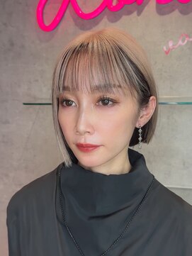 ロンドヴァリー 渋谷店(Lond vallee) メルティカラーフェミニンロング似合わせカットハイトーン韓国