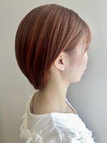 アウリィ(Aulii) ショートボブ×オレンジカラー