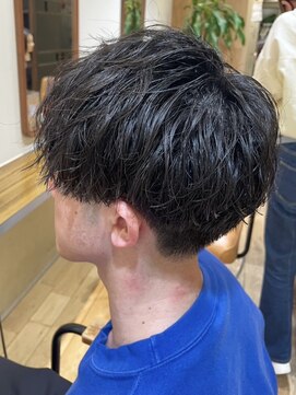 クラップス 横須賀中央店(CLAPS) メンズマッシュパーマニュアンスパーマスパイラルパーマ刈り上げ