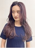 チェリーピンク韓国レイヤーピンクカラー暖色ピンクブラウン
