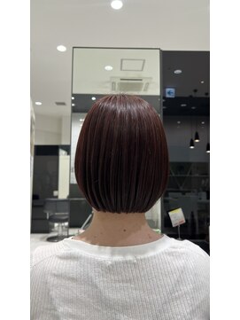 アヴァンス イオンモール和歌山店(AVANCE) ボブ×暖色系カラー【田中桃鈴】