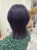 トイロ(toiro)&nbsp;ウルフカット＋ラベンダーカラー