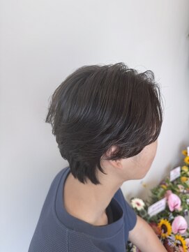 アチーブティルスマートサロン 豊川末広通店(achieve till Smart Salon) メンズカット黒髪ビジネス爽やかショート20代30代40代50代