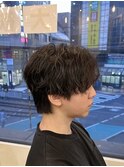 シャドウパーマ/カルマパーマ/韓国風メンズヘア
