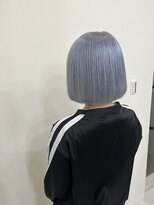 ウィステル(wistell)&nbsp;水色/ペールブルー/アイスブルー/ブルーシルバー/ハイトーンボブ