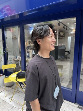 ティーヘア(t.hair) 爽やかメンズカット/センターパート/フェード/ビジネス/刈り上げ