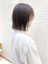 モリオ フロム ロンドン サッポロファクトリー店(morio FROM LONDON) 【morio】札幌ボブ ぱつっと切りっぱなし透明感ボブ