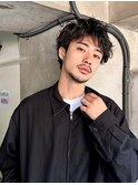 スパイキーショート/ニュアンスパーマ/メンズカット/メンズ