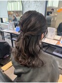 【立川CRES吉岡俊】ヘアアレンジ　ヘアセット