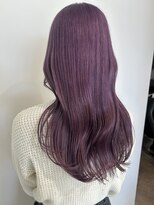 コト 福井大和田店(coto)&nbsp;福井大和田ブリーチカラーラベンダーピンクパープルカラー