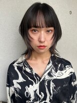 パーク(PAAQ)&nbsp;【藤沢/Manae】ウルフ/ハッシュカット/インナーカラー