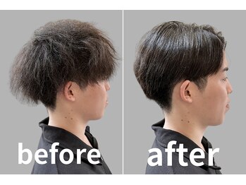 ワンステップ(ONE STEP)の写真/真っ直ぐすぎない縮毛矯正◎