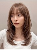韓国レイヤーカット/髪質改善トリートメント/髪質改善/縮毛矯正