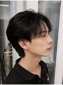 韓国メンズセンターパート/メンズカット