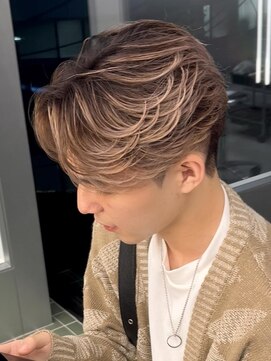 エルマーク 本山(L-MARK) フェザーパーマ/シャドウパーマ/ダウンパーマ/men's