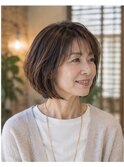 ナチュラルショートボブ