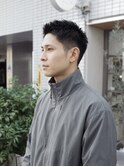 新宿刈り上げツーブロック清潔感スポーツマン黒髪短髪トレーニー