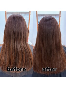モンド ヘアクリエーション 西田店(monde hair creation) 【monde】before × after × 髪質改善