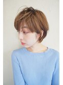 ショートボブミルクティー【表参道】