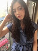 アフロート　マスク無しでもできる丸顔補正＃アッシュブラウン