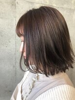 ヘアーアンドメイク ファット(Hair&Make PHAT) 黒髪ボブ外はね20代30代