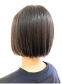 品田真里 ガーリーボブ