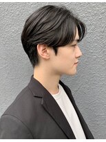 リコ ヘアアンドリラクゼーション 名駅店(LICO HAIR＆RELAXATION)&nbsp;韓国風ナチュラルセンターパート　名古屋駅/名駅/メンズ