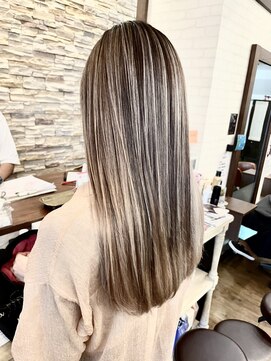 フリーク つくば店(FREAK) 外国人風バレイヤージュ