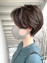 ルーファス 恵比寿 渋谷(Ruufus)&nbsp;ふんわりナチュラルショートボブ【Ruufus恵比寿渋谷】3157ｂ