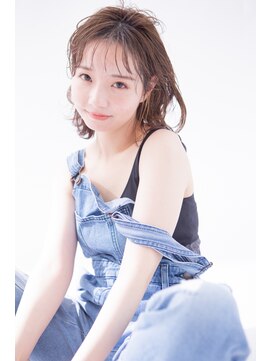 ロージー 北上川岸店(Rosy) 濡れ感ミディボブ