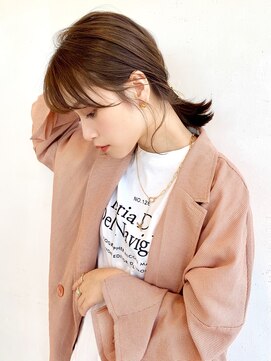 シエルバイアフロート(ciel by afloat) 〇大人可愛いアレンジ 顔まわりレイヤー