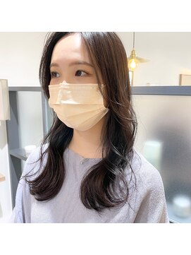 プリマ アンジュ 中目黒店(PRIMA ange) 小顔外ハネミディアムエギョモリ20代30代40代くびれミディ韓国