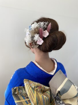 ヘアークラフト(hair craft) 成人式☆アップスタイル【ヘアアレンジ・メイク・着付】